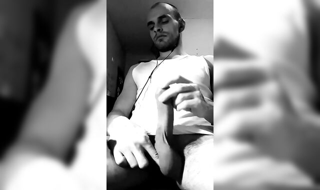 Antique Ebony & Milky Morning Coffee & Smoking Playng with Sausage & Massive Ball-Sac