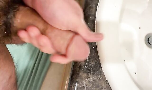 Masturbating off Smoking a Joint Noisily Bellowing