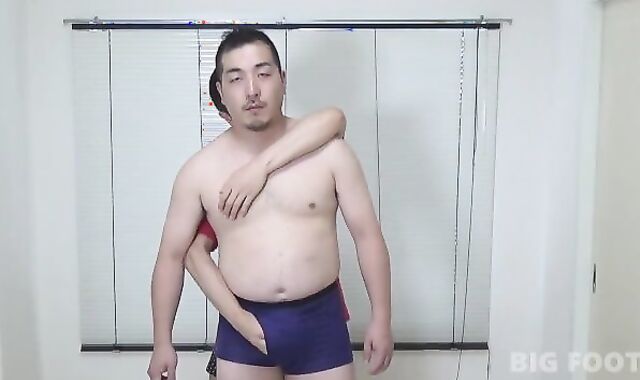 BFT-0030 - 163×78×31元格闘家ノンケ初撮影