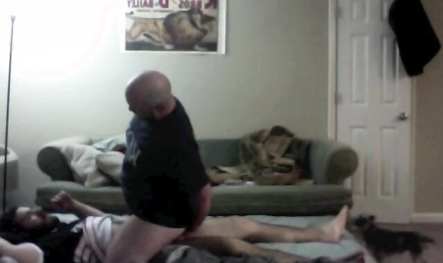 Papa & Wolfy Spin In Their Rugby Kits