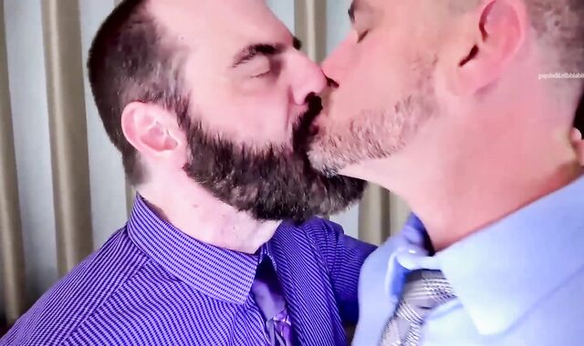 Christian And Steve penetrate moist