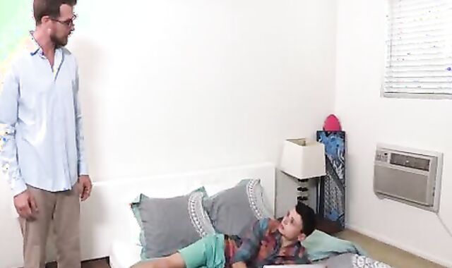 diminutive teenage Learns How To poke His Step Dads nasty crevice