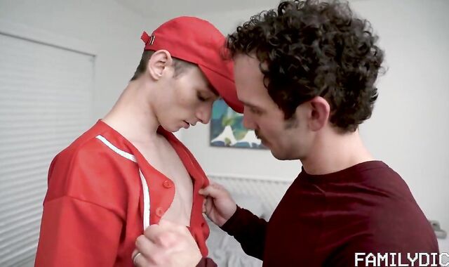 Greg & Justin Dads Turn At Bat