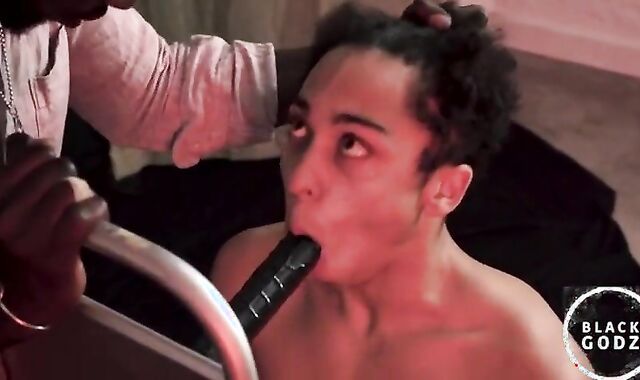 Marcus Labronx bonks Devin Trez in nature's attire