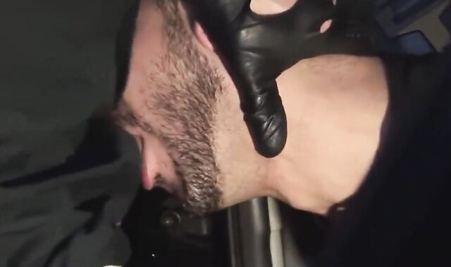 Gasping On Cop spear