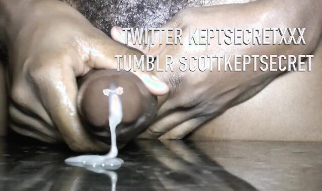 SEX INDUSTRY STAR JACKING HIS MEATY PECKER UNTIL SHOOTS A LOAD a BIG CREAM-COLORED GIANT STREAM OF NUTT