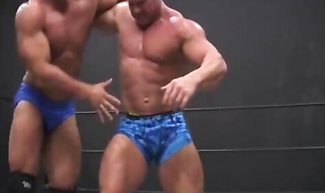 Johnny And Brian Grappling