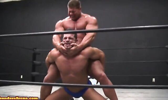 Johnny And Brian Grappling