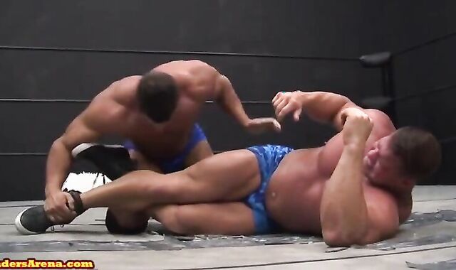 Johnny And Brian Grappling