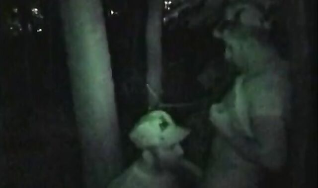 Milky Garbage Hunters Are Splattered By A manstick Greedy Cop
