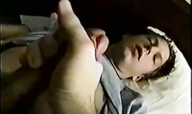 Mischievous Resting Twunk Naked Masturbated Off