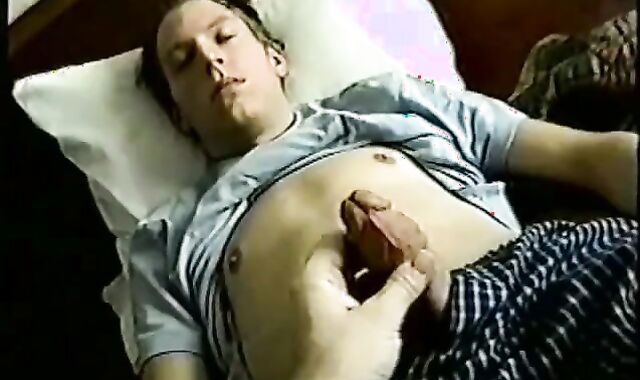 Mischievous Resting Twunk Naked Masturbated Off