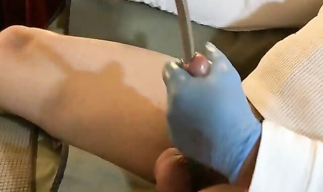 extraordinary Urethral Sounding, Skewering, Jizzing