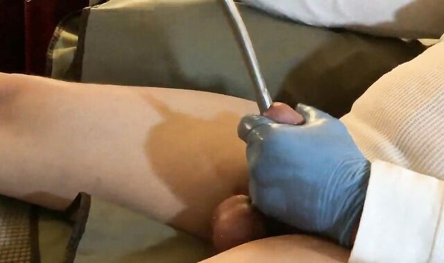 extraordinary Urethral Sounding, Skewering, Jizzing