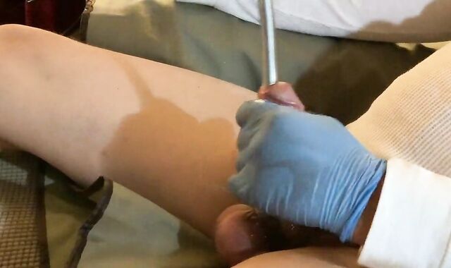 extraordinary Urethral Sounding, Skewering, Jizzing