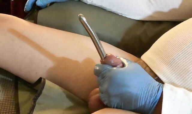 extraordinary Urethral Sounding, Skewering, Jizzing