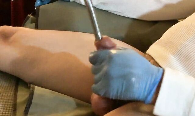 extraordinary Urethral Sounding, Skewering, Jizzing