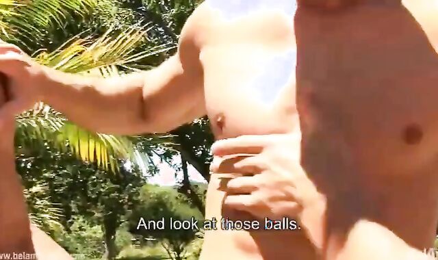 Outdoor four-some With Kris  Kevin