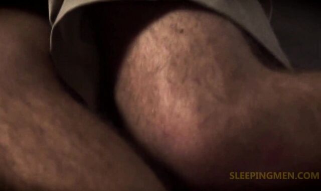 Sleeping marvelous curly heterosexual youngster