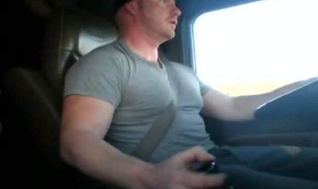 Trucker Masturbating Monsyer wang
