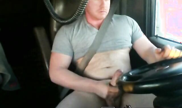 Trucker Masturbating Monsyer wang