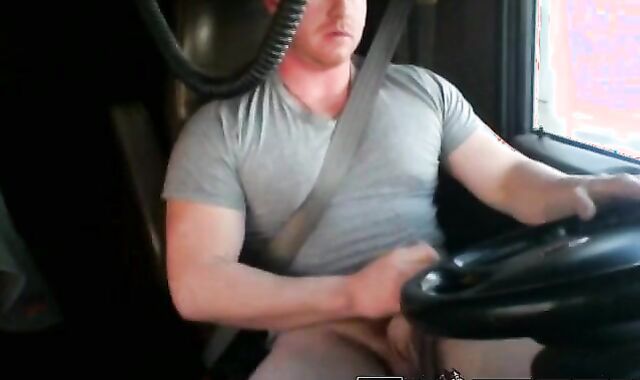 Trucker Masturbating Monsyer wang