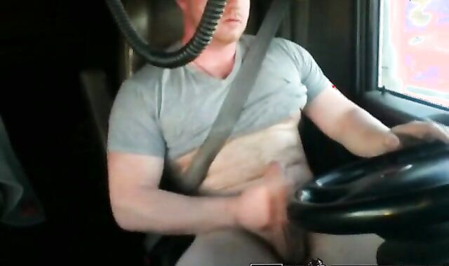 Trucker Masturbating Monsyer wang