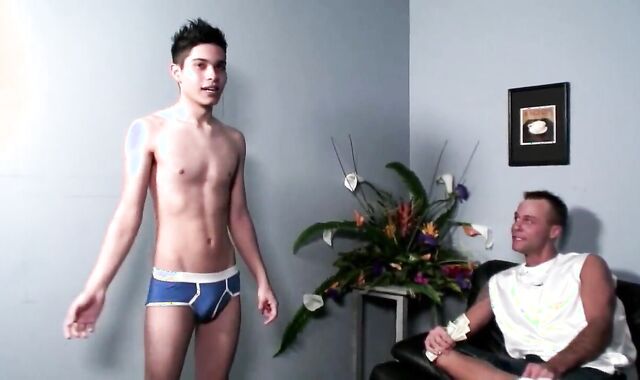 Latino dude strumpets Himself To 2 dad dudes