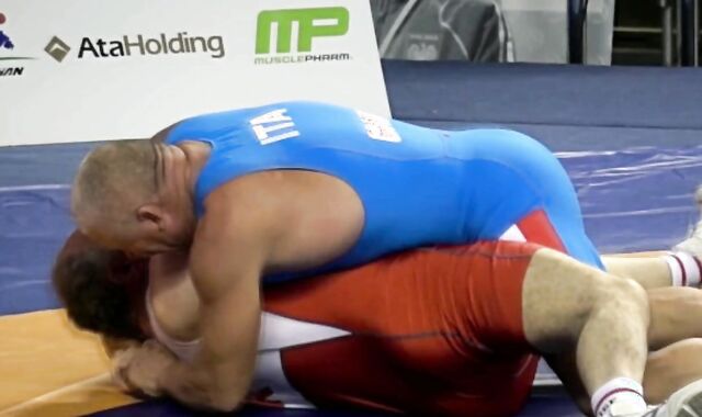 aged masculines Grappling, 2 crazy Daddies Go At It