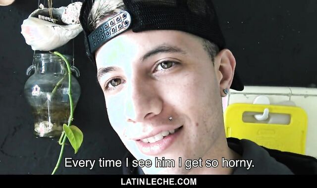 yam-sized penis Latino teenagers Go queer For Pay