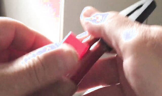 Foreskin With Pliers And Highlighter