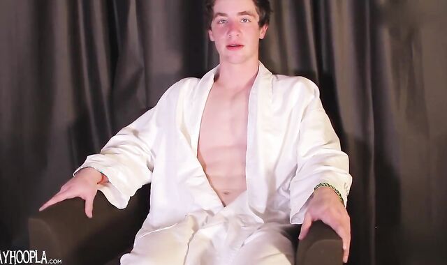 Uncircumcised stripped Gymnast And Skater Eric