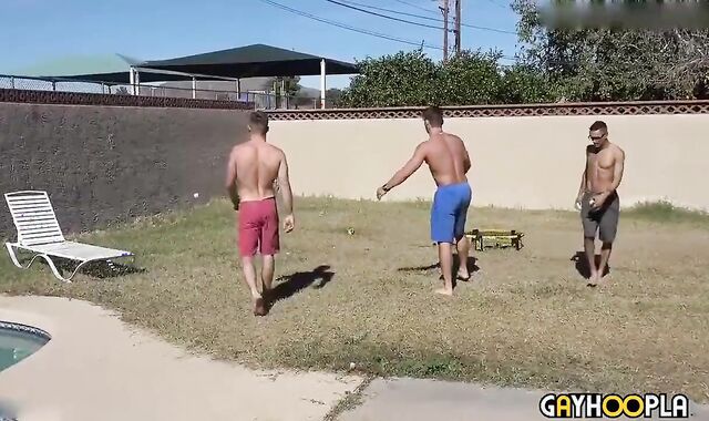 hirsute Football schlong Michael Kasten Jacks Off