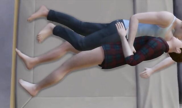 SIMS four School Soiree | HONRY FRATS ATTEMPT BAREBACKING