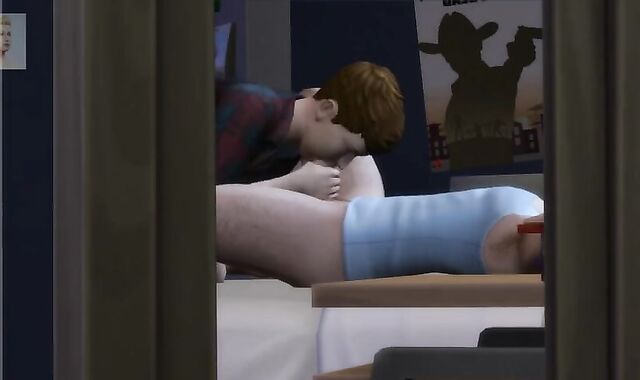 SIMS four School Soiree | HONRY FRATS ATTEMPT BAREBACKING