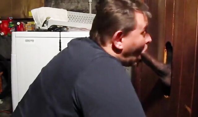 BIG BLACK COCK Gloryhole