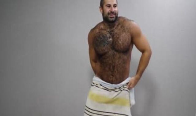 lovely Russian Cub Frolicking