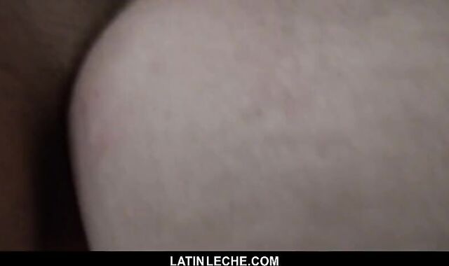 Gay-For-Pay Latino Cherry Spitroasted By Uncircumcised sausages