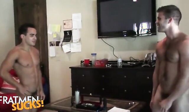 Frat Bros Tuggin' & Suckin' Cole & Benji