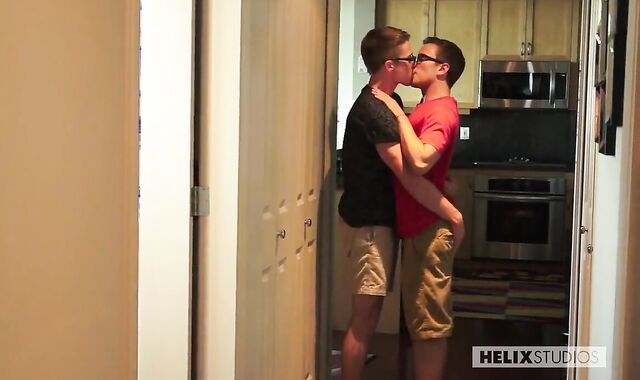 Blake Mitchell And Logan Cross - couch Friends