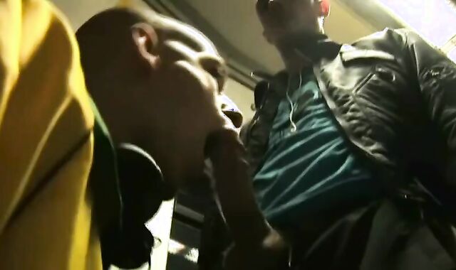 two masculines Having dirty delectation In German Tram