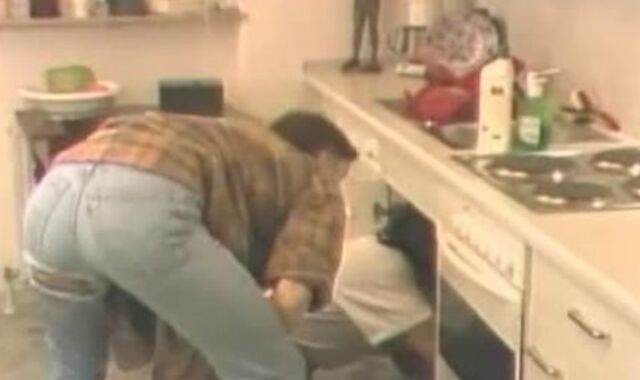 raw Youngster With Plumber