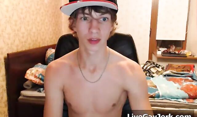 A cute-looking PLATINUM-BLONDE ON THE TABOURET