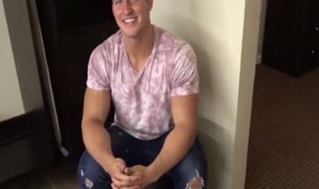 All Yankee School teenie Strokes His Muscle cumbot & Shoots A Load