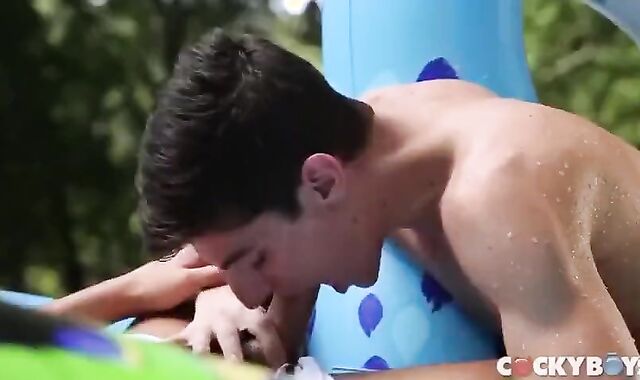 marvelous Nico Leon Getting Rawfucked At The Pool
