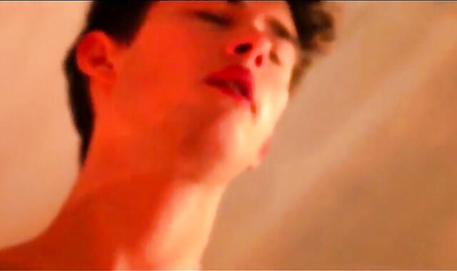 eighteen age teen twunk With darksome chap