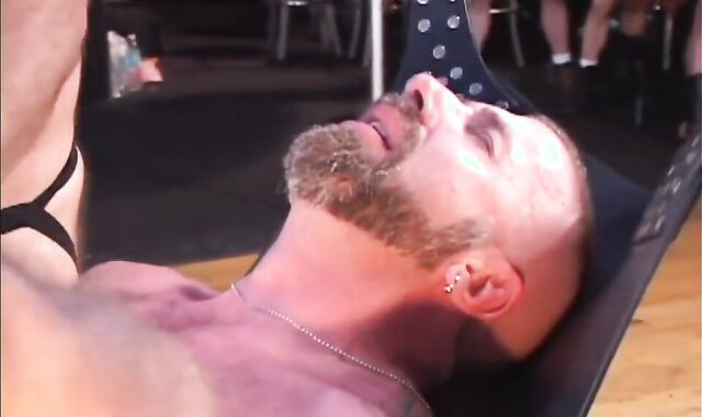 Jake Getting gang gang-fucked In A Sling