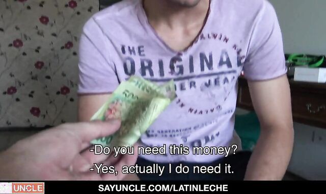 Real Estate boy Fellates giant man sausage