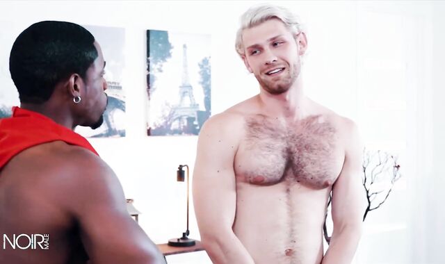 NoirMale - Milky youngster gets Bounded By ebony wang