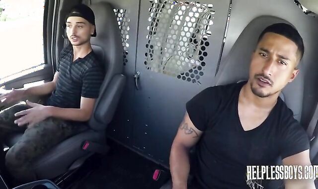 Gabriel Knight Van gets Collared MEXICAN